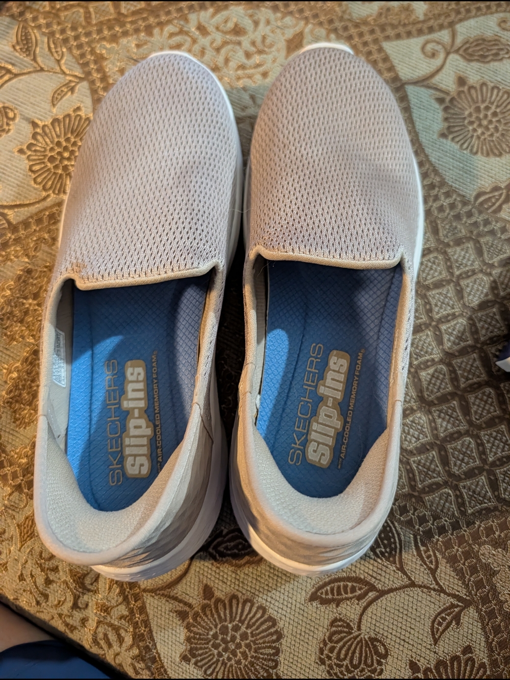 Skechers Slip-Ins Slip-On Sneakers in Tan